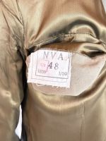 DDR NVA Uniformjacke 1959 Offizier Artillerie gr. 48 schwarzer Kragen