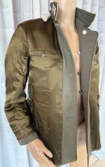 DDR NVA Uniformjacke 1959 Offizier Artillerie gr. 48 schwarzer Kragen