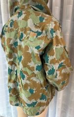 DDR NVA Feldjacke Tarnjacke Blumentarn Flecktarn Flächentarn Gr 2 1962