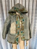 DDR NVA Feldjacke Tarnjacke Blumentarn Flecktarn Flächentarn Gr 2 1962