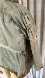 DDR NVA Feldjacke Tarnjacke Blumentarn Flecktarn Flächentarn Gr 2 1962