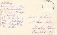 AK Cüstrin-Neustadt Landsberger Strasse Ostbrandenburg gelaufen Postkarte