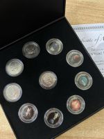 Cook Island 10 x 5 Cent 2000 Adventure Deep Sea Farbmünzen