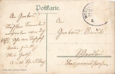 AK Trünzig Walddorf Gasthof Sachsen gelaufen Postkarte