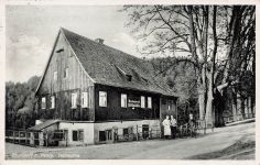 AK Chursdorf bei Penig Hollmühle Sachsen 1937 gelaufen Postkarte