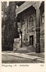 AK Königsberg Schlosshof Ostpreußen ungelaufen Postkarte