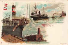 AK Hamburg Strandhafen Kaiserqualspeicher Hamburg 1939 gelaufen Postkarte