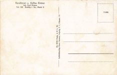 AK Rochlitz Fliegeraufnahme Konditorei Cafe Sachsen ungelaufen Postkarte