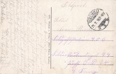 AK Langenhessen Ball- und Garten Etablissement Sachsen 1916 gelaufen Postkarte