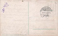 AK Steinpleis Cafe Weinstube Sachsen 1918 gelaufen Postkarte