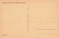 AK Lübbecke Bauernhäuser Nordrhein-Westfalen ungelaufen Postkarte
