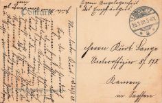 AK Petersdorf Piechowice Zacken Schlesien Riesengebirge 1908 gelaufen Postkarte