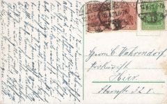 AK Koblenz Ehrenbreitstein Dampfschiff Undine Rheinland-Pfalz 1921 Postkarte