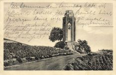 AK Zellertal Krieger Ehrenmal Rheinland-Pfalz 1939 gelaufen Postkarte