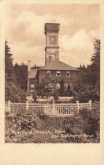 AK Annaberg Pöhlberg Pöhlberghaus Sachsen Erzgebirge 1928 gelaufen Postkarte