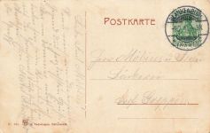 AK Blankenburg Schloss Sachsen-Anhalt Harz 1911 gelaufen Postkarte