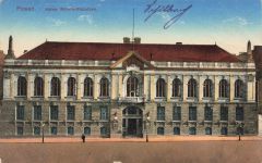 AK Posen Kaiser Wilhelm Bibliothek Posen 1915 gelaufen Postkarte