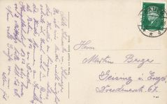 AK Nauen Schützenhaus Kirche Försterei Brandenburg 1931 gelaufen Panorama