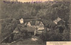 AK Lausnitz bei Neustadt Orla Harrasmühle Thüringen 1914 gelaufen Postkarte