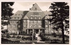 AK Oberwiesenthal Hotel Sachsen Baude Sachsen Erzgebirge ungelaufen Postkarte