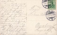 AK Coblenz Schiffbrücke Reichsfahne Rheinland-Pfalz 1914 gelaufen Postkarte