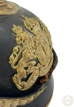 Original Bayerische Pickelhaube Unteroffizier Infanterie Koffer – Spiked Helmet