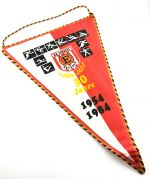 DDR Wimpel Sportclub SC Einheit Dresden 30 Jahre 1954-1984