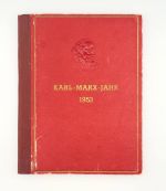DDR Jahrbuch Karl-Marx-Jahr 1953 Gedenkbüchlein Postfrisch