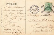 AK Charlottenburg Schlüterstrasse Ecke Kurfürstendamm Berlin 1912 gelaufen
