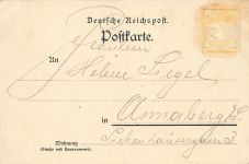 AK Harzburg Bahnhof Hotel Braunschweiger Hof Niedersachsen gelaufen Postkarte