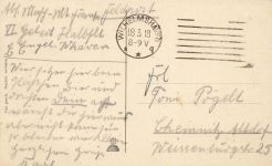 AK 1.WK U-Boot U 9 in voller Fahrt 1918 gelaufen Patriotika Postkarte