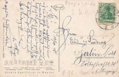 AK 1.WK Unsere Heerführer im Westen 1915 gelaufen Patriotika Postkarte