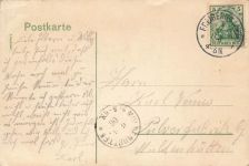 AK 1.WK Sächsische Jäger Nr. 12 Einrückende Schiessabteilung Freiberg Postkarte