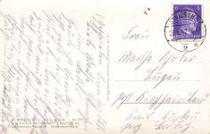 AK Stralsund Marinelazarett Fliegeraufnahme Mecklenburg-Vorpommern 1942 gelaufen