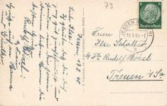AK Jessen am Elsterufer Sachsen-Anhalt 1940 gelaufen Postkarte