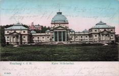 AK Homburg von der Höhe Kaiser Wilhelm Bad Hessen 1906 gelaufen Postkarte