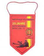 DDR Wimpel NVA 20 Jahre Aufklärungs-Bataillon - 11 Kreisvorstand Eisleben