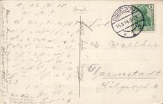 AK Düsseldorf Partie Königsallee Nordrhein-Westfalen 1914 gelaufen Postkarte