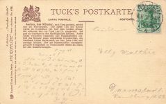 AK Aachen Münster Dom Münsterplatz Nordrhein-Westfalen 1911 gelaufen Postkarte