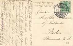 AK Grätz Evangelische Kirche Posen 1915 gelaufen Postkarte