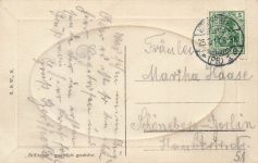 AK Königsberg Schlossteich Schloss Ostpreussen 1911 gelaufen Postkarte