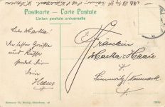 AK Wilhelmshaven Molen Giftbude Schiff Niedersachsen gelaufen Postkarte