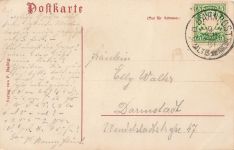 AK Miltenberg Marktplatz Schnatterloch Bayern 1907 gelaufen Postkarte