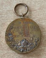 Zentenarmedaille 1897 Orden Medaille Kaiser Wilhelm Kaiserreich Preußen Krieg