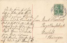AK Pillkallen Verschönerungspark Ostpreussen 1909 gelaufen Postkarte