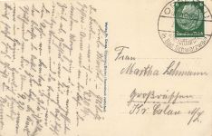 AK Lierbach Posterholungsheim Wasserfallhotel Baden-Württemberg 1936 Postkarte
