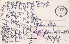 AK Cuxhaven Nordseebad Windstärke 9 Alten Liebe Niedersachsen 1942 Postkarte