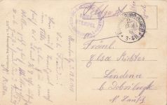 AK Brandenburg an der Havel Rathenower Turm Brandenburg 1918 gelaufen Postkarte