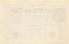 Reichsbanknote 2 Millionen Mark 9.8.1923 DEU-116a Kassenfrisch/UNC