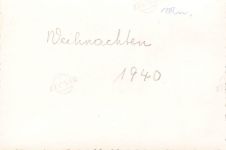 Deutsche Soldaten feiern Weihnachten Luftwaffen Telefonzentrale Frankreich